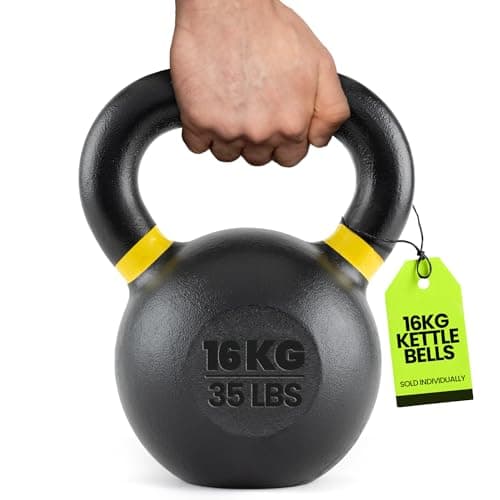 Rage Fitness Powder Coated Kettlebell (16 kg / 35.2 lb)
